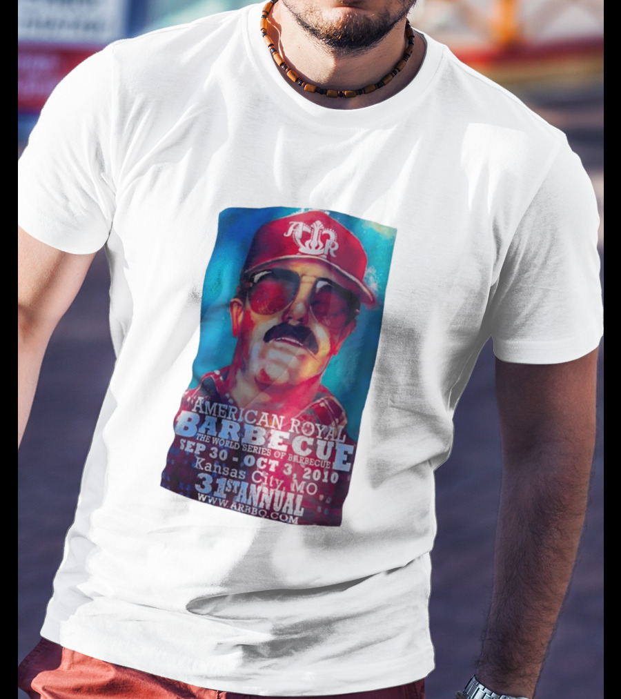 Dale Earnhardt American Royal Barbecue 2010 Kansas City Sep 30 Oct 3 31st Annual T-Shirt