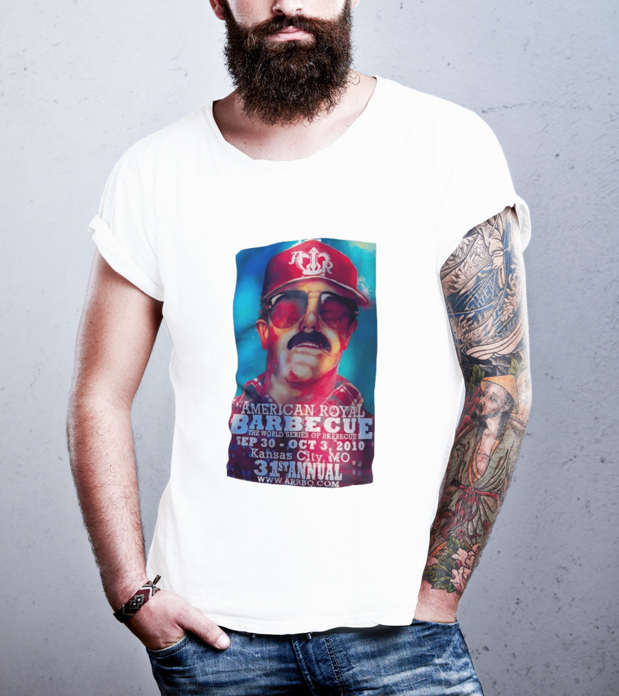 Dale Earnhardt American Royal Barbecue 2010 Kansas City Sep 30 Oct 3 31st Annual T-Shirt