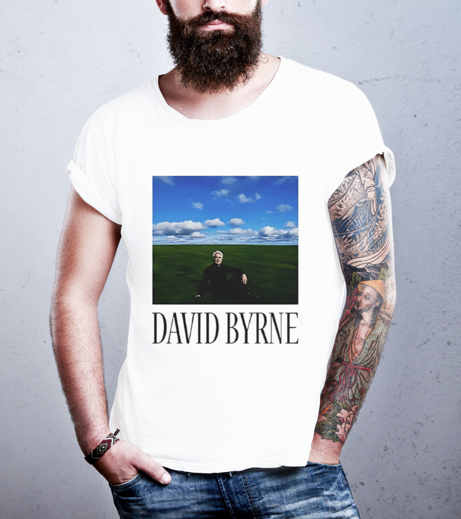 David Byrne Windows Wallpaper Meme T-Shirt