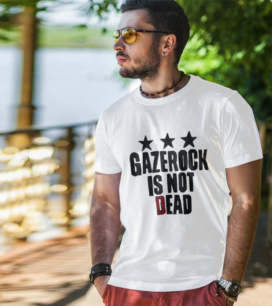 Gazerock Is Not Dead Stars T-Shirt