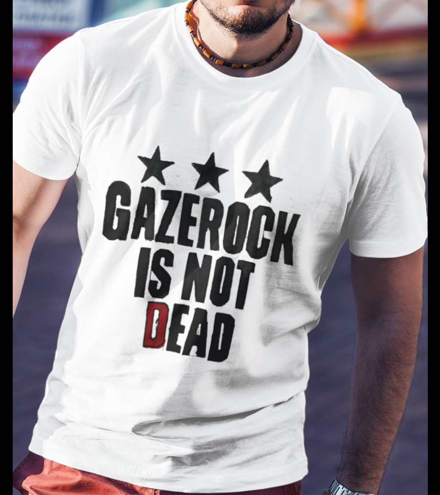 Gazerock Is Not Dead Stars T-Shirt