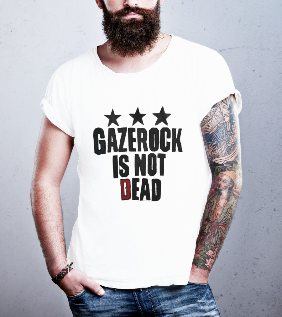 Gazerock Is Not Dead Stars T-Shirt