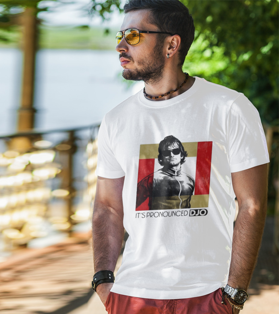 It's Pronounced Djo With Retro Style Sunglasses T-Shirt