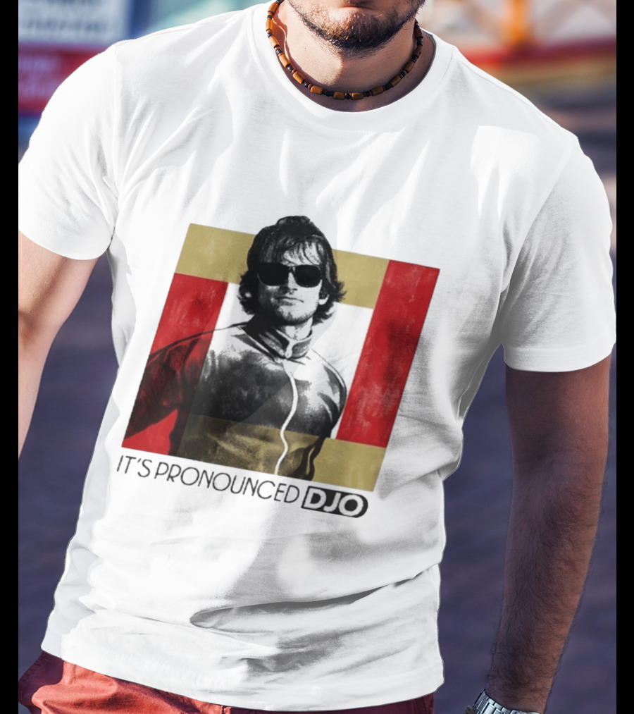 It's Pronounced Djo With Retro Style Sunglasses T-Shirt