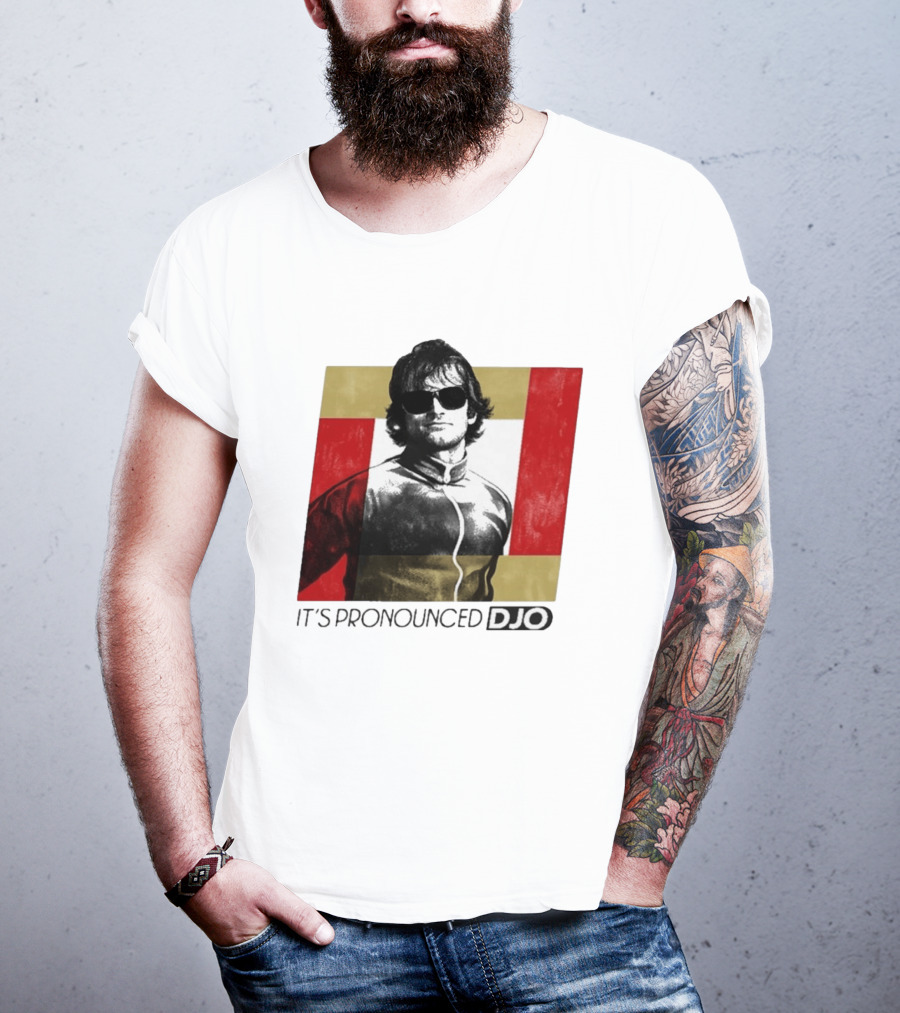 It's Pronounced Djo With Retro Style Sunglasses T-Shirt