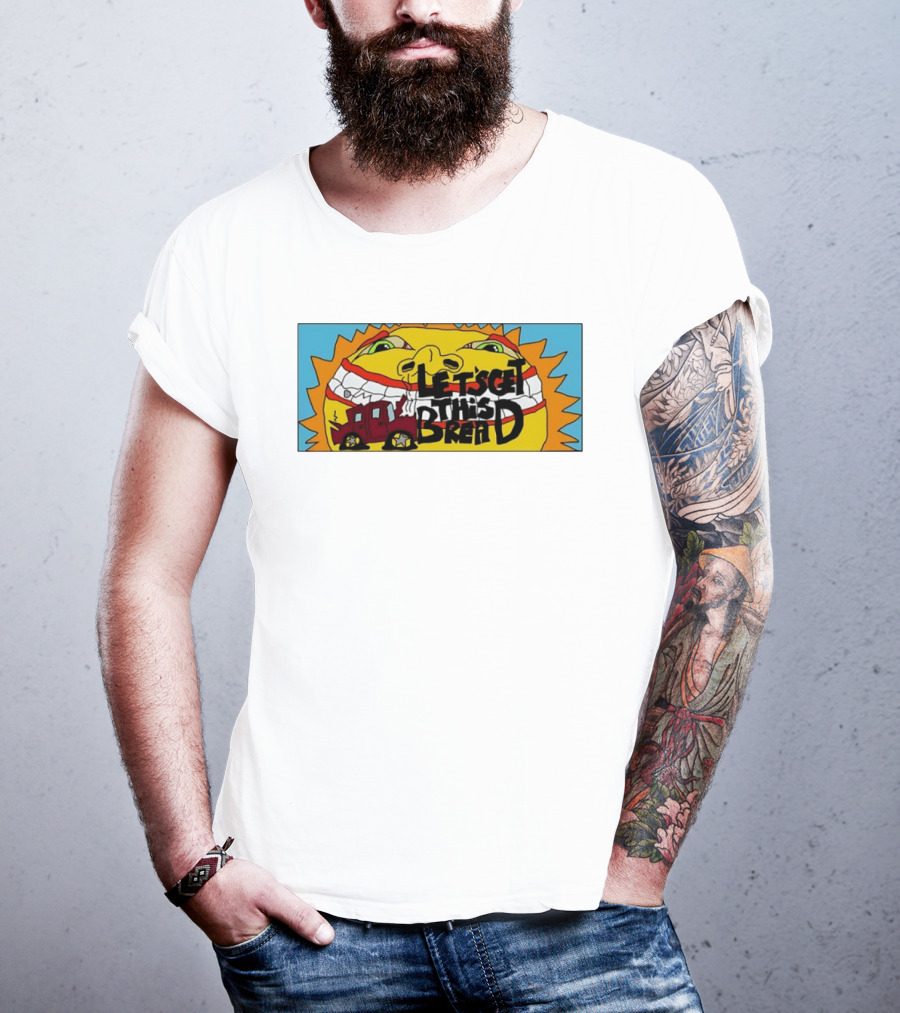 Let's Get This Bread Funny Sun Face And Train T-Shirt