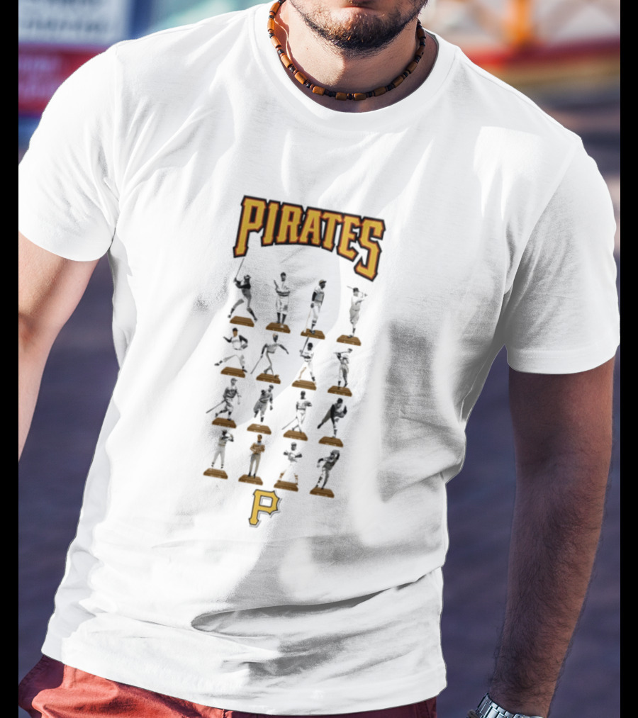 Pittsburgh Pirates Legends Hall Of Fame Baseball Players Iconic Moments T-Shirt