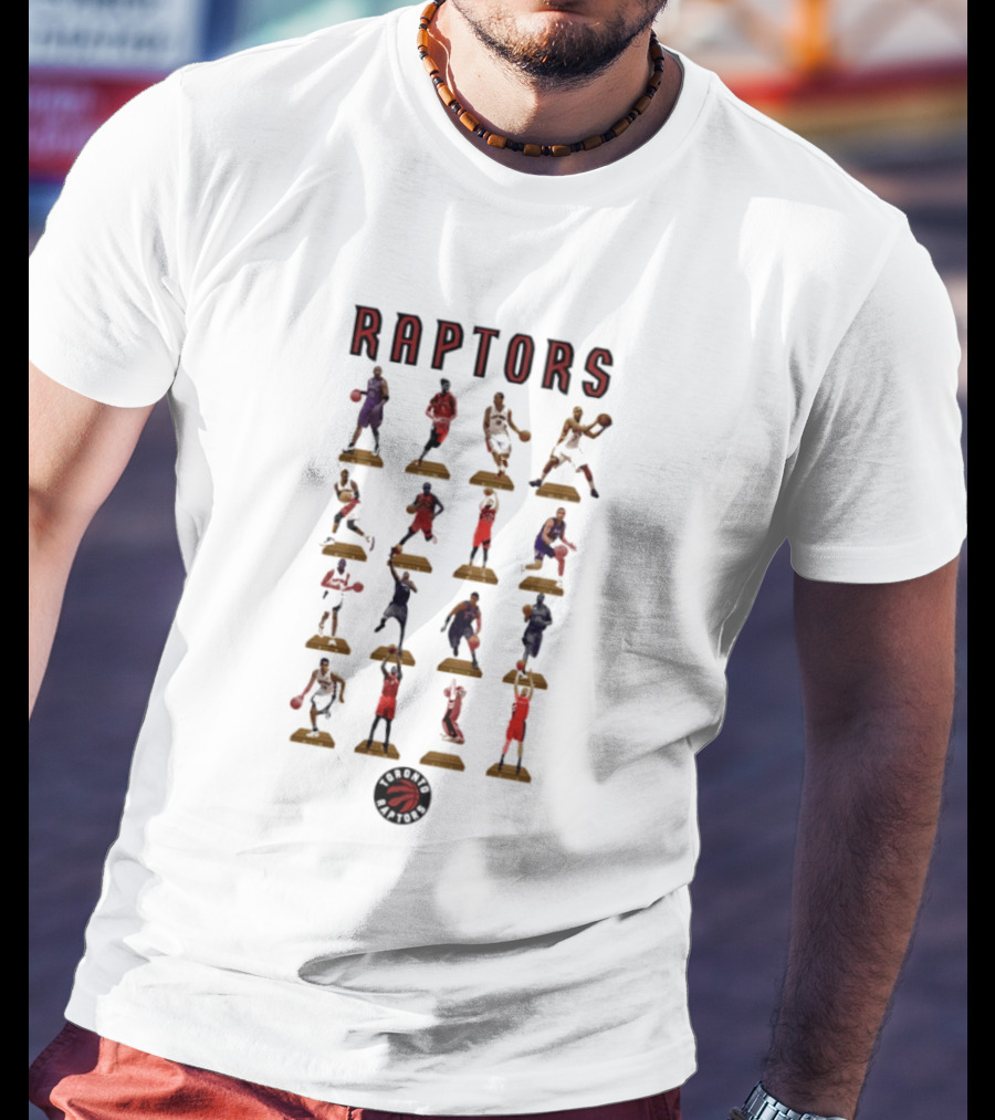 Raptors NBA Hall Of Fame Legends Moments T-Shirt