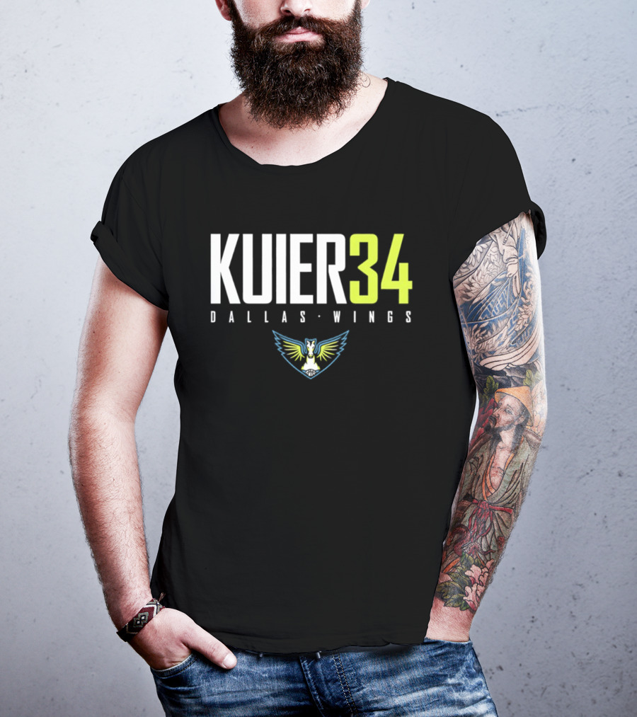 Kuier 34 Dallas Wings 2026 WNBA T-Shirt