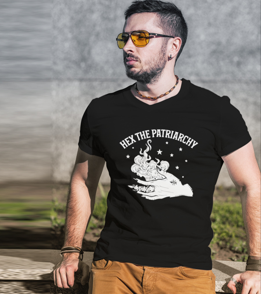 Hex The Patriarchy Mystical Hand Stars T-Shirt