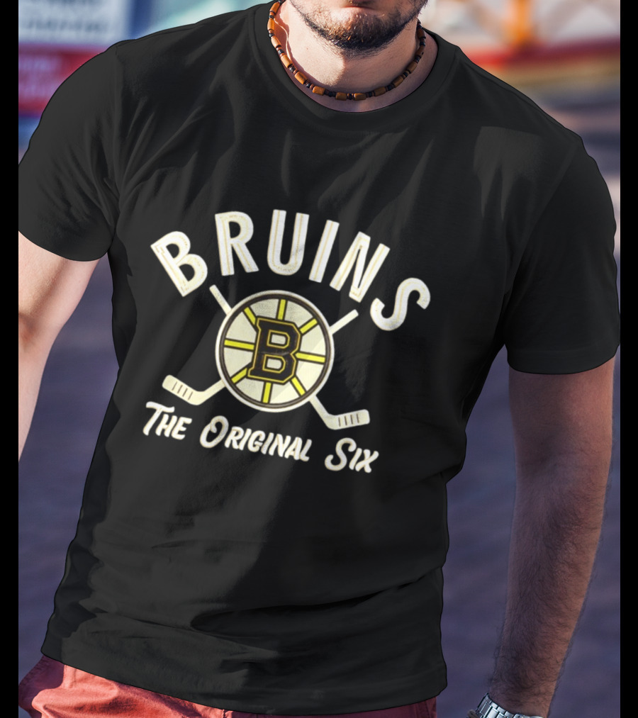 Bruins The Original Six NHL Hockey Team T-Shirt