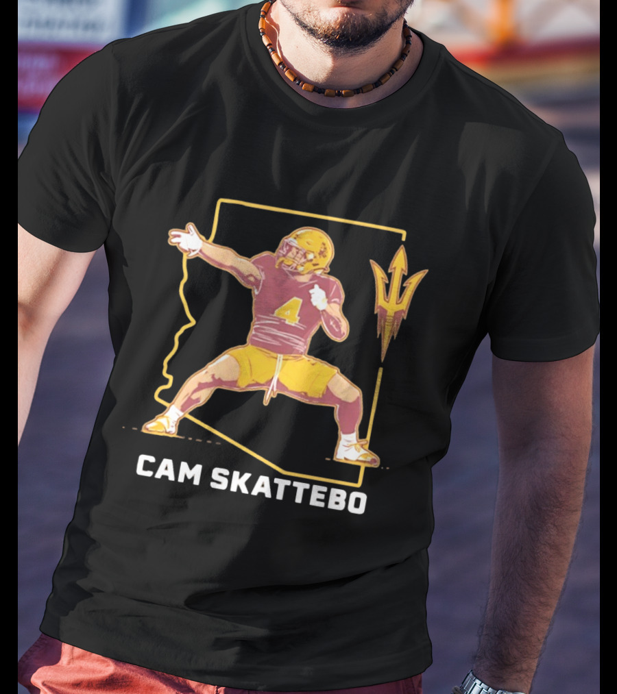 Cam Skattebo ASU Football Arizona State Sun Devils Star 2026 T-Shirt
