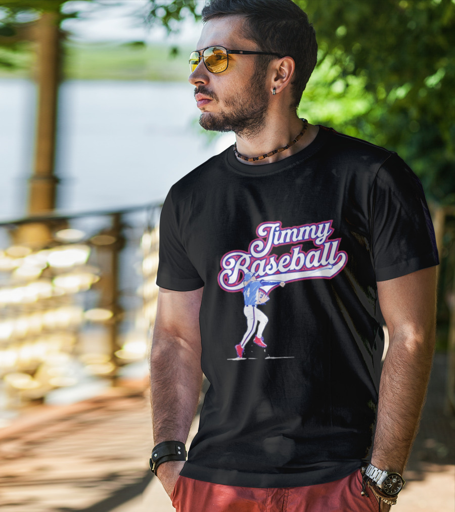 Jimmy Baseball Atlanta Braves MLB Season 2026 Jim Jarvis T-Shirt