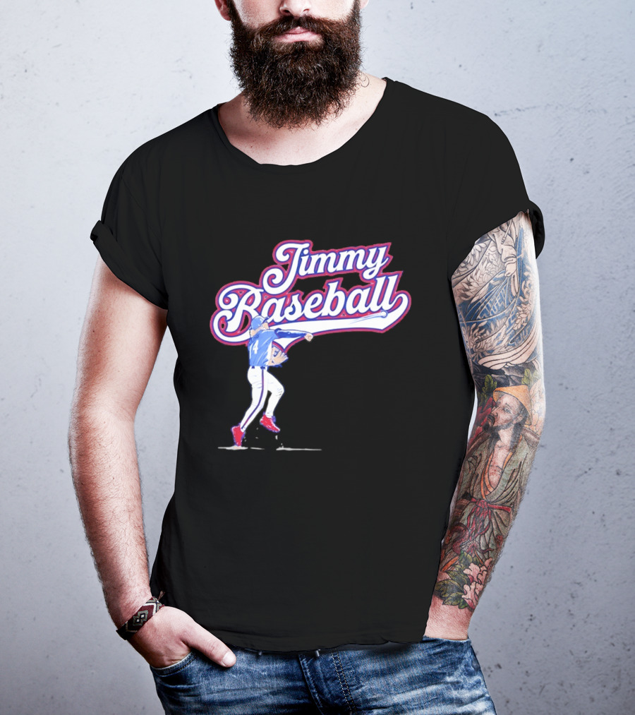 Jimmy Baseball Atlanta Braves MLB Season 2026 Jim Jarvis T-Shirt