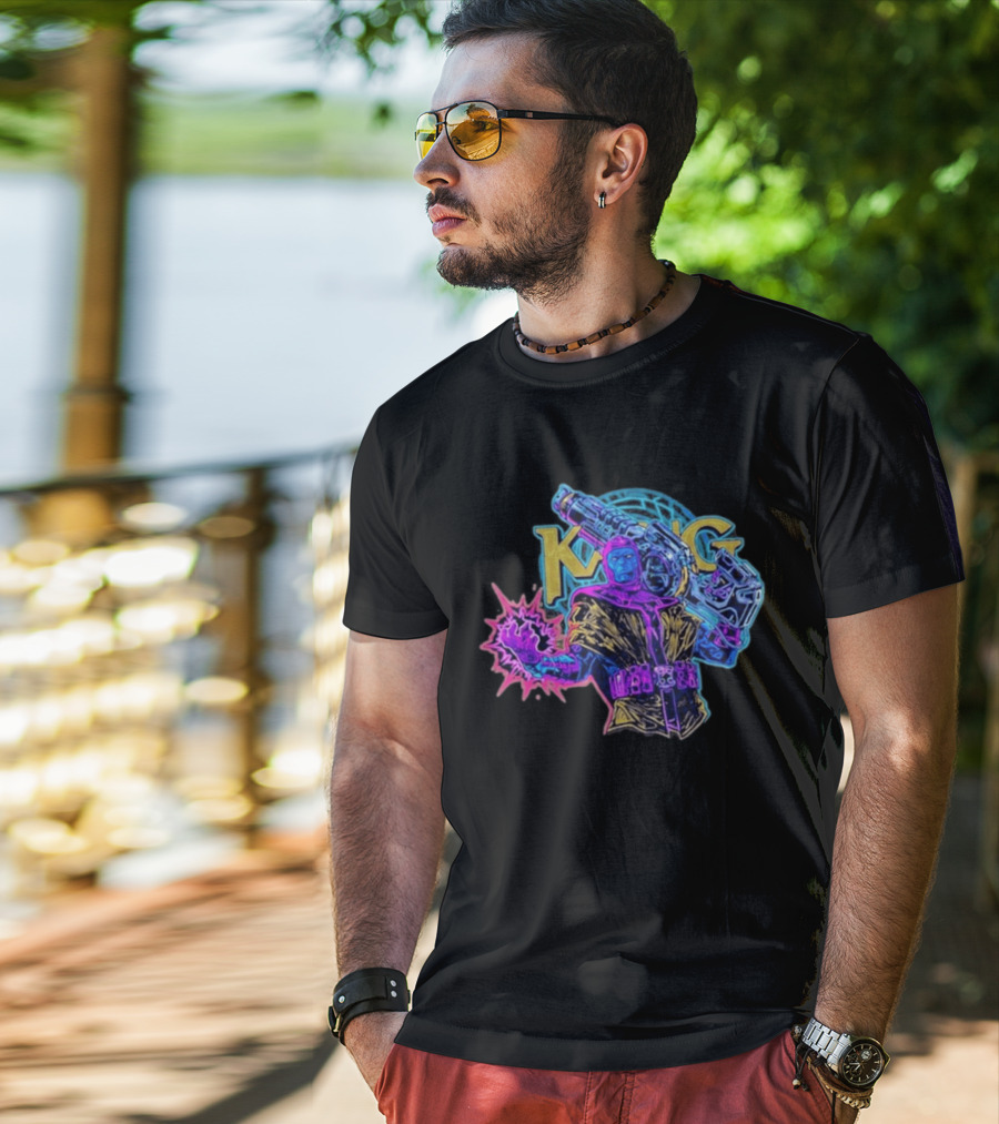 Kang The Conqueror Cinematic King Power Burst T-Shirt