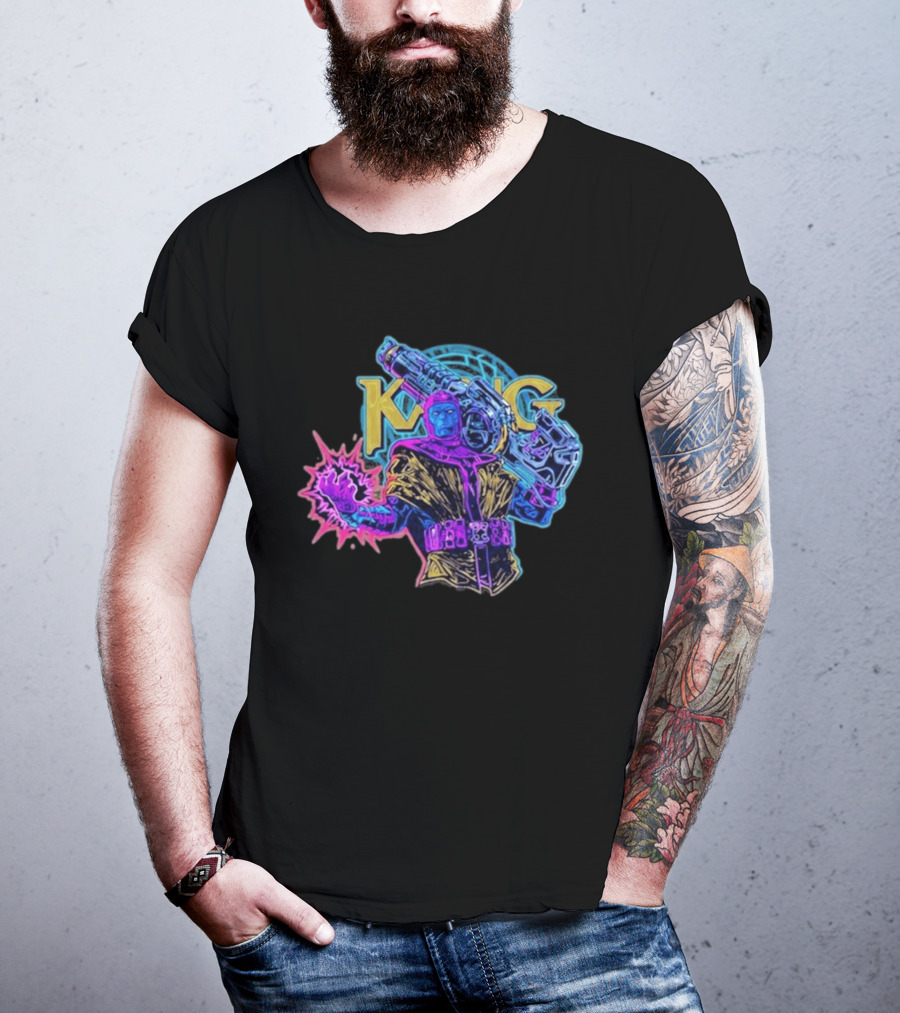 Kang The Conqueror Cinematic King Power Burst T-Shirt