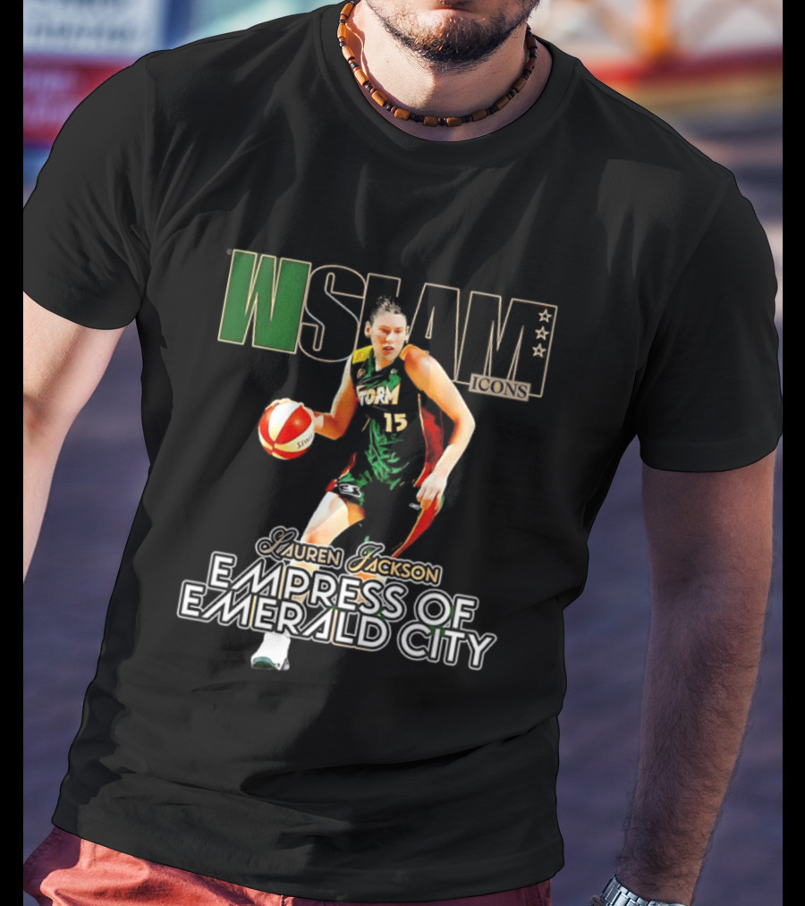 Lauren Jackson WSLAM Empress Of Emerald City T-Shirt