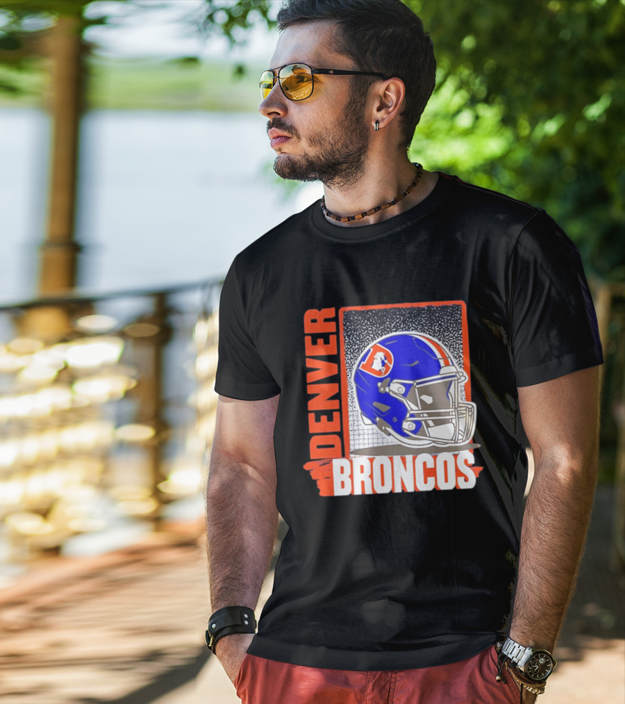 Denver Broncos 2026 Season Helmet T-Shirt
