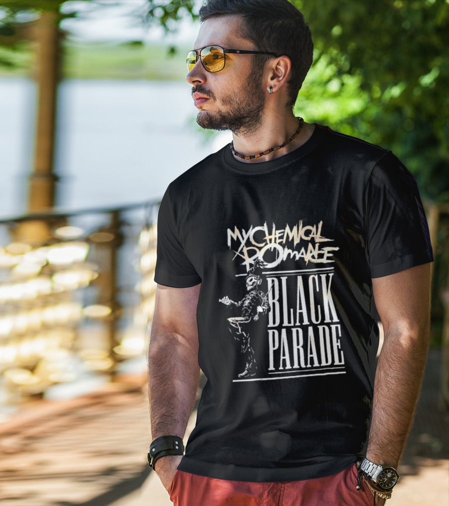 My Chemical Romance Black Parade Skeleton Marching Band T-Shirt