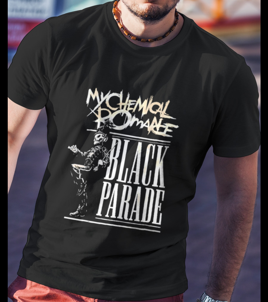 My Chemical Romance Black Parade Skeleton Marching Band T-Shirt