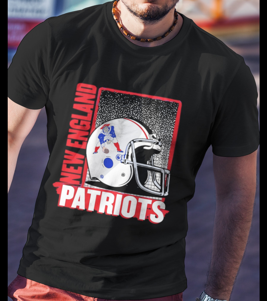 New England Patriots Vintage Helmet 2026 Season T-Shirt
