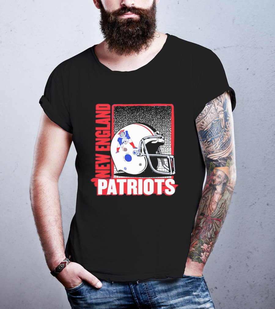 New England Patriots Vintage Helmet 2026 Season T-Shirt