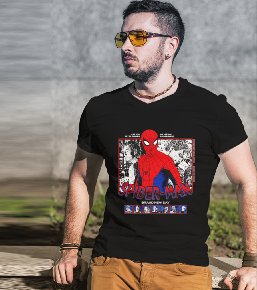Spider Man Brand New Day Are You Peter Parker Or Are You Spider Man T-Shirt