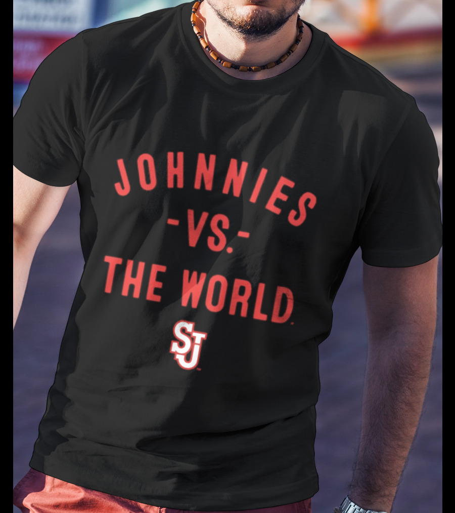 St. John's Red Storm Johnnies Vs The World SJ NCAA 2026 Season T-Shirt