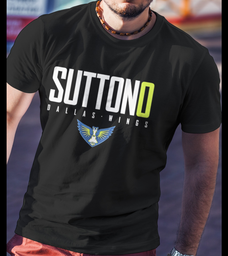 Sutton 0 Dallas Wings Sug Sutton WNBA 2026 T-Shirt