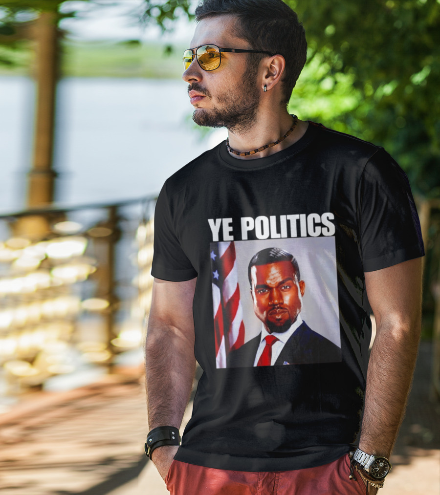 Ye Politics Kanye West American Flag T-Shirt