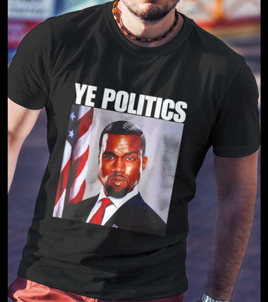 Ye Politics Kanye West American Flag T-Shirt