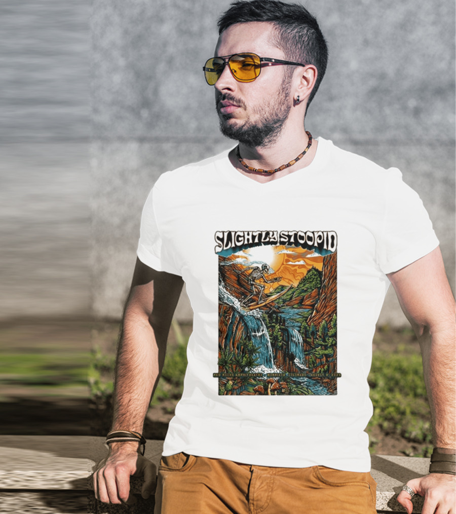 Slightly Stoopid Red Rocks Amphitheatre Morrison Colorado August 8 2026 T-Shirt