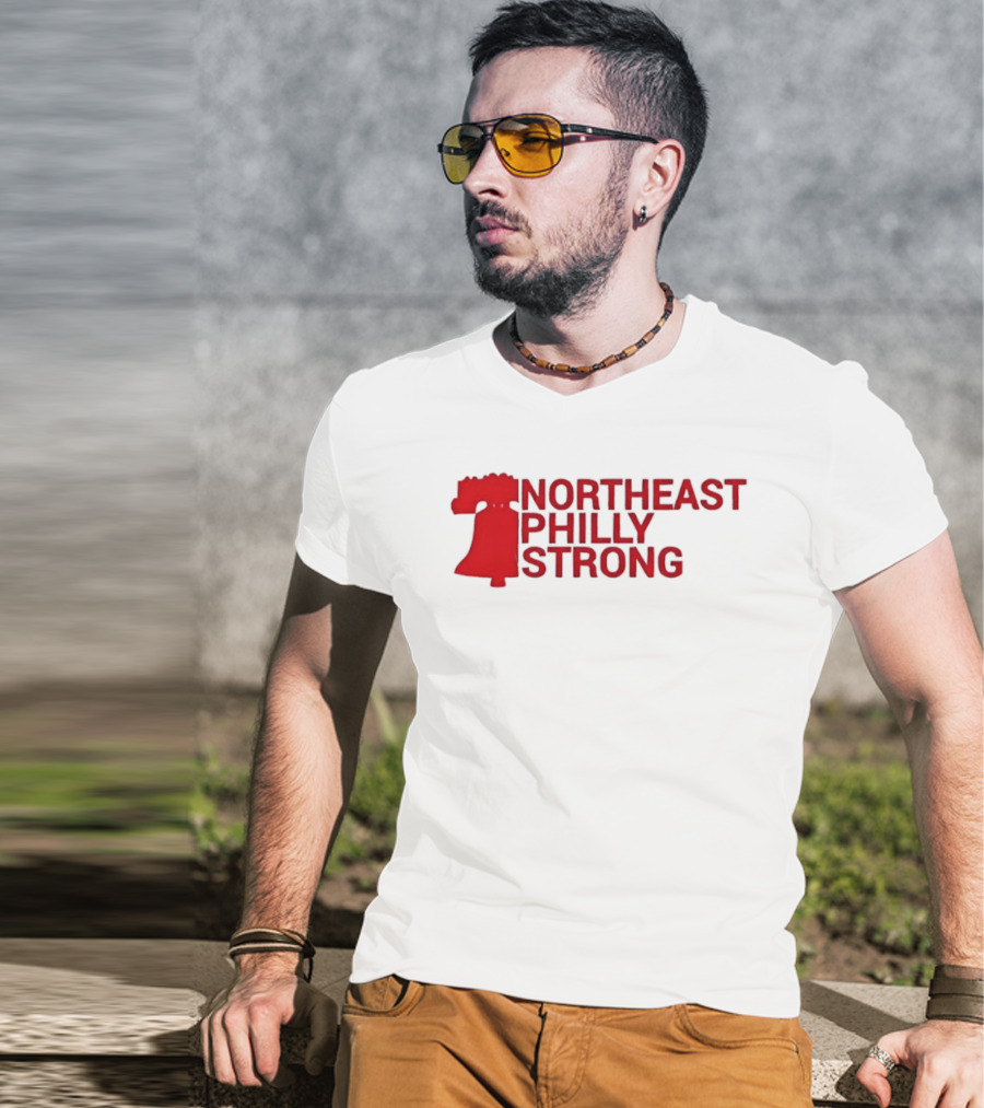 Northeast Philly Strong Liberty Bell T-Shirt