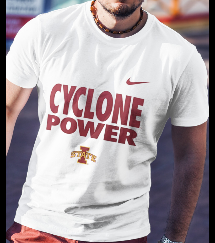 Cyclone Power Iowa State Nike Sports Fan Gear T-Shirt