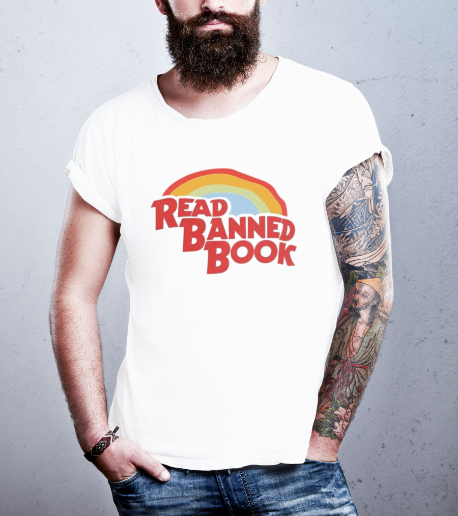 Read Banned Book Rainbow T-Shirt