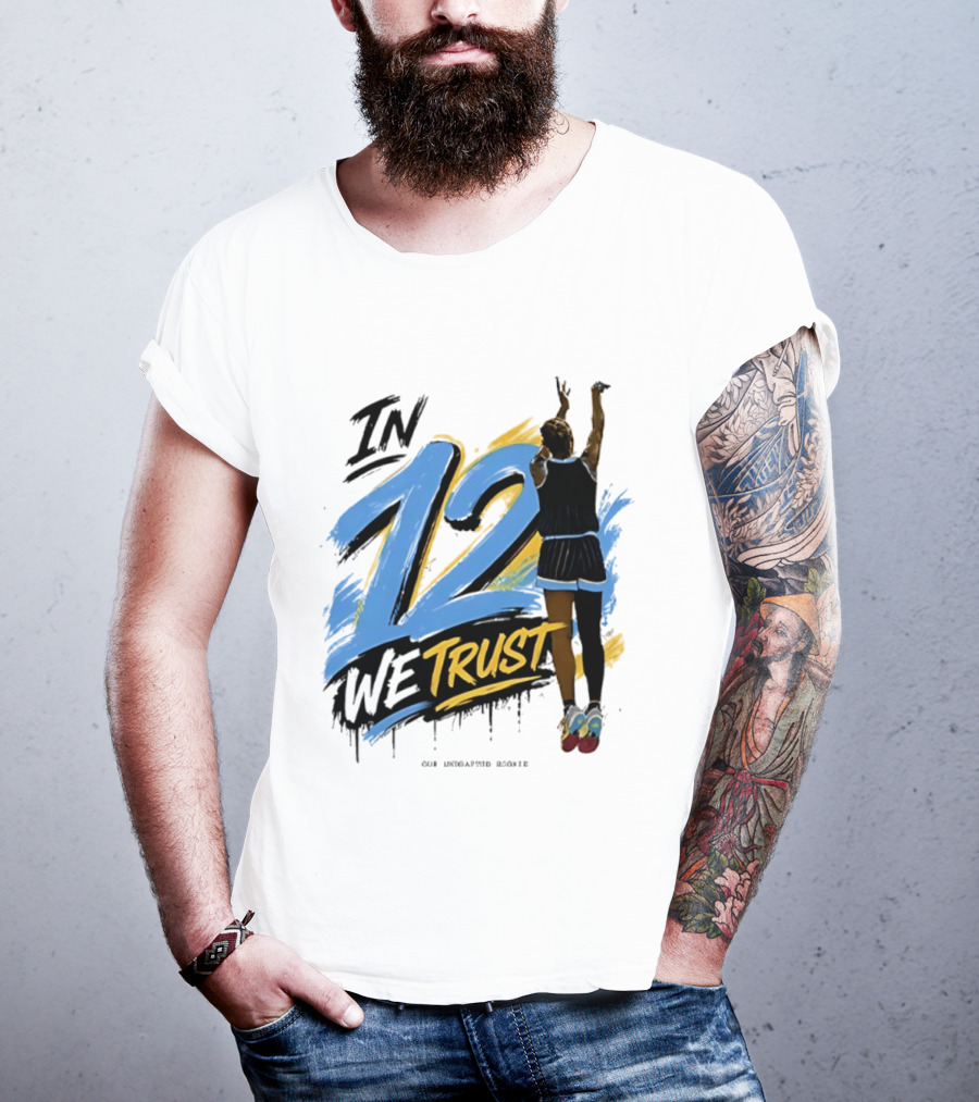 Sydney Taylor Chicago Sky In 12 We Trust Undrafted Rookie Basketball Journey T-Shirt