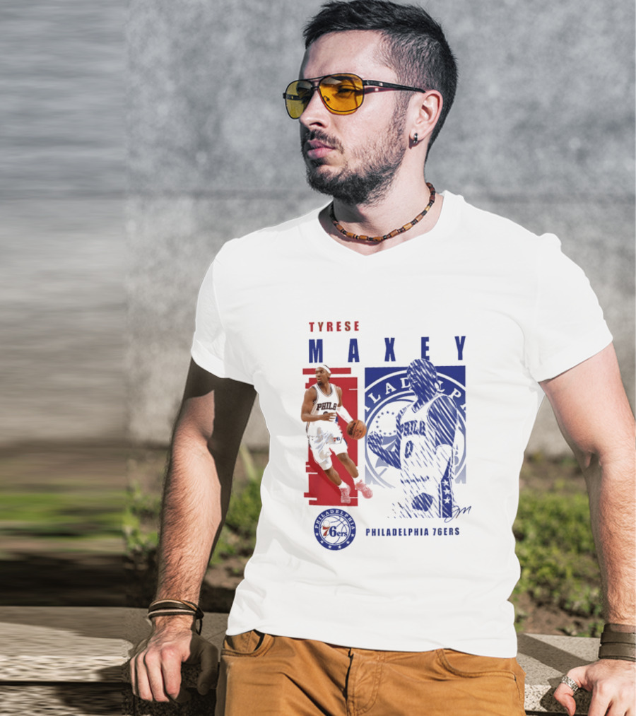 Tyrese Maxey Philadelphia 76ers NBA Highlights 2026 T-Shirt