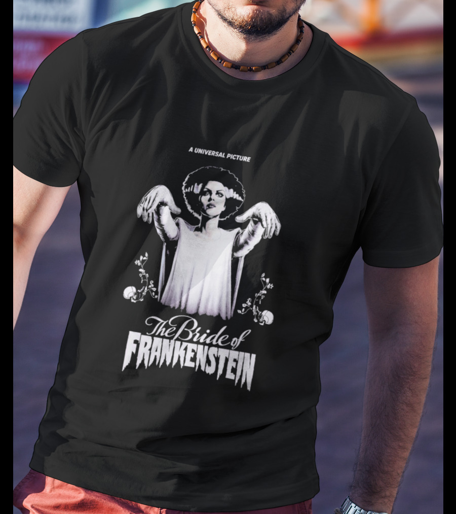 A Universal Picture The Bride Of Frankenstein Purple T-Shirt