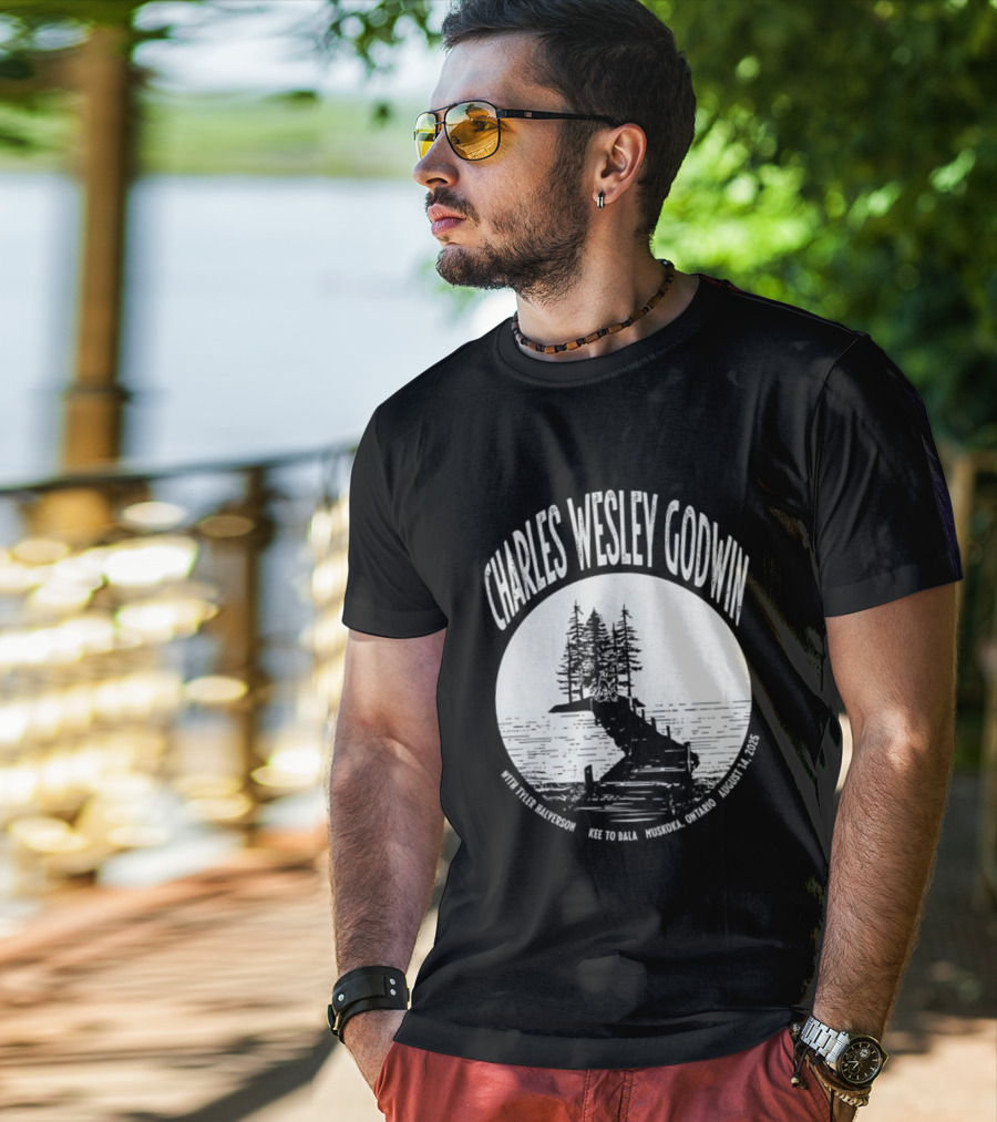 Charles Wesley Godwin 2025 Muskoka Tour Bala Ontario August 14 Key To Bala T-Shirt