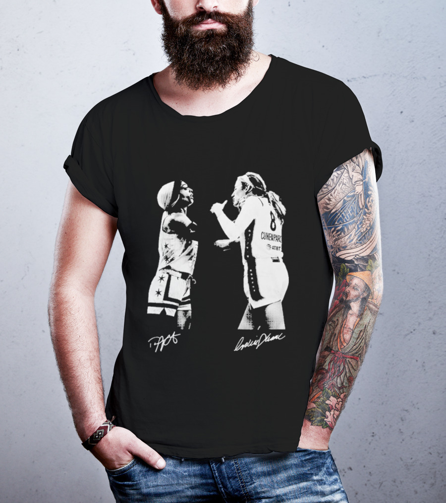 Sophie Cunningham DiJonai Is Dirty Rivalry Basketball Players Signature T-Shirt