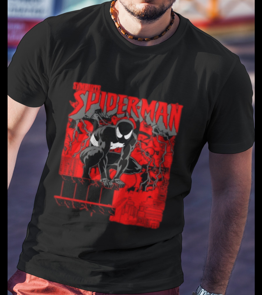 Symbiote Spider Man Marvel Venom Black Suit Comic T-Shirt