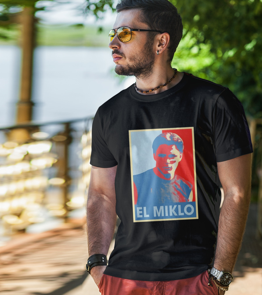 El Miklo Blood In Blood Out Style Chicano Cinema T-Shirt