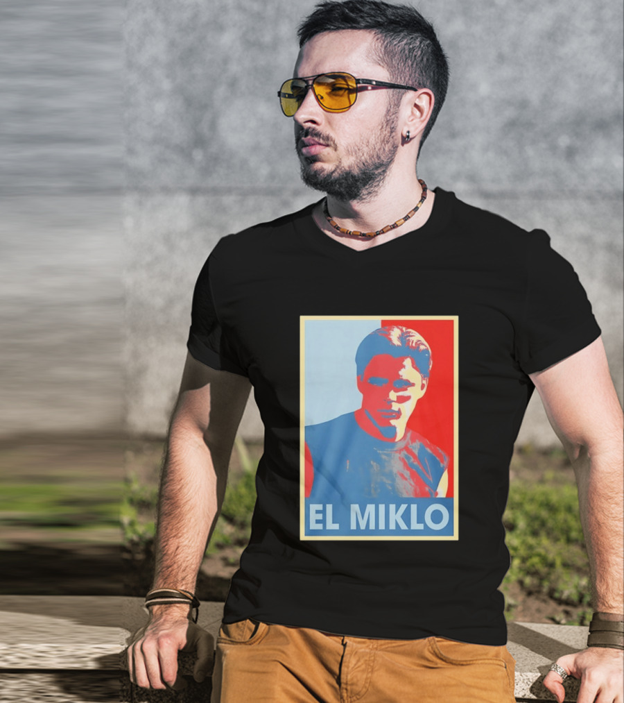 El Miklo Blood In Blood Out Style Chicano Cinema T-Shirt