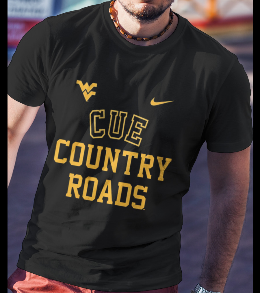 West Virginia Mountaineers CUE COUNTRY ROADS Nike T-Shirt