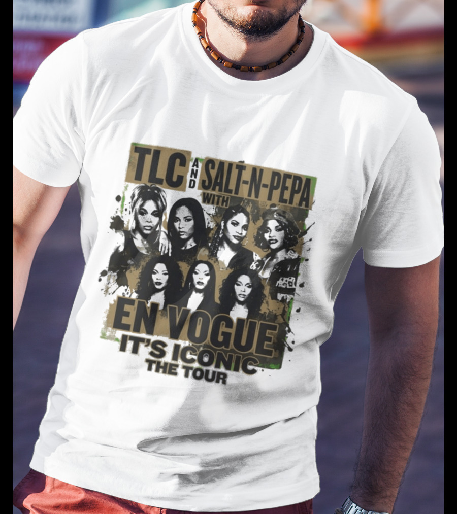 TLC Salt N Pepa With En Vogue It's Iconic The Tour T-Shirt