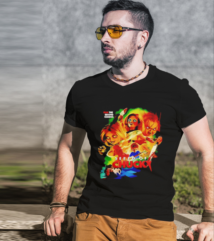 Fear The Second Coming Seed Of Chucky Chucky And Tiffany T-Shirt