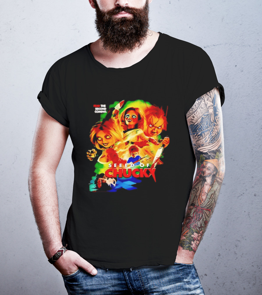 Fear The Second Coming Seed Of Chucky Chucky And Tiffany T-Shirt