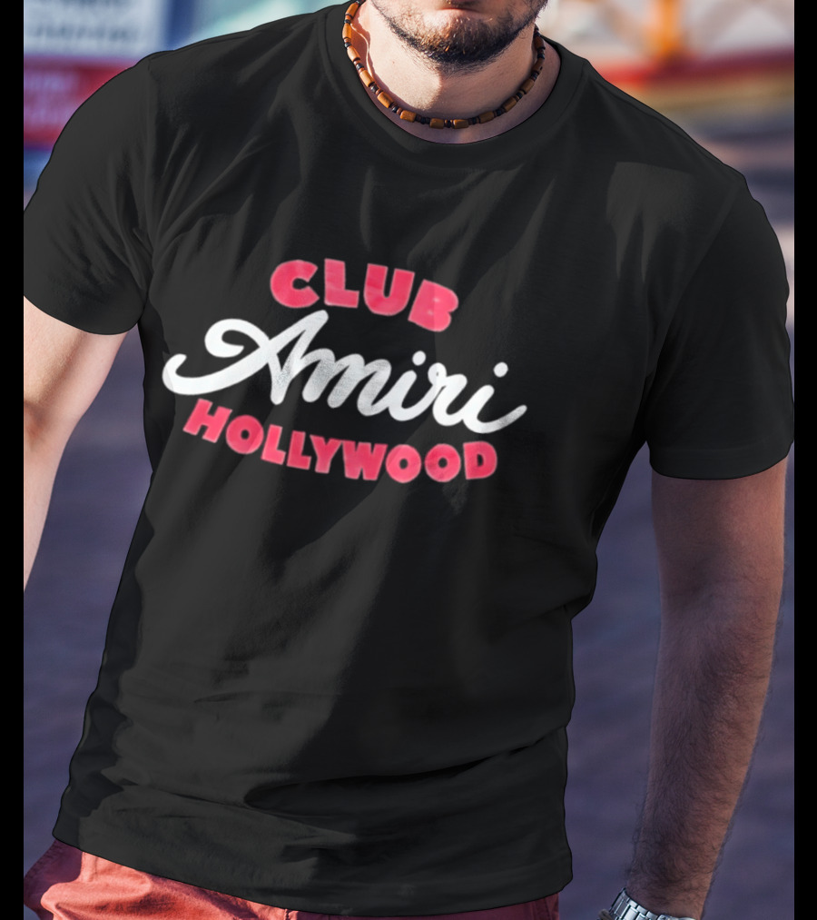 Amiri Club Hollywood T-Shirt