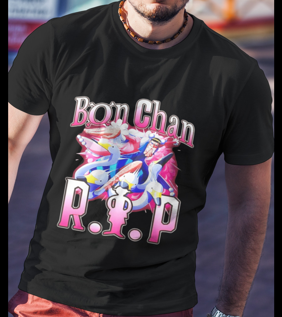 Bon Chan RIP One Piece Bentham Manga Swan Ballet Warlord T-Shirt