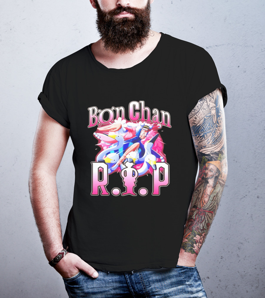 Bon Chan RIP One Piece Bentham Manga Swan Ballet Warlord T-Shirt